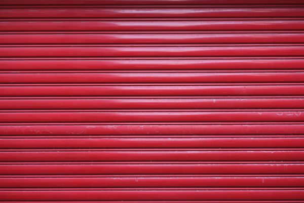 Red storage unit door - visit rsd-storage.com.