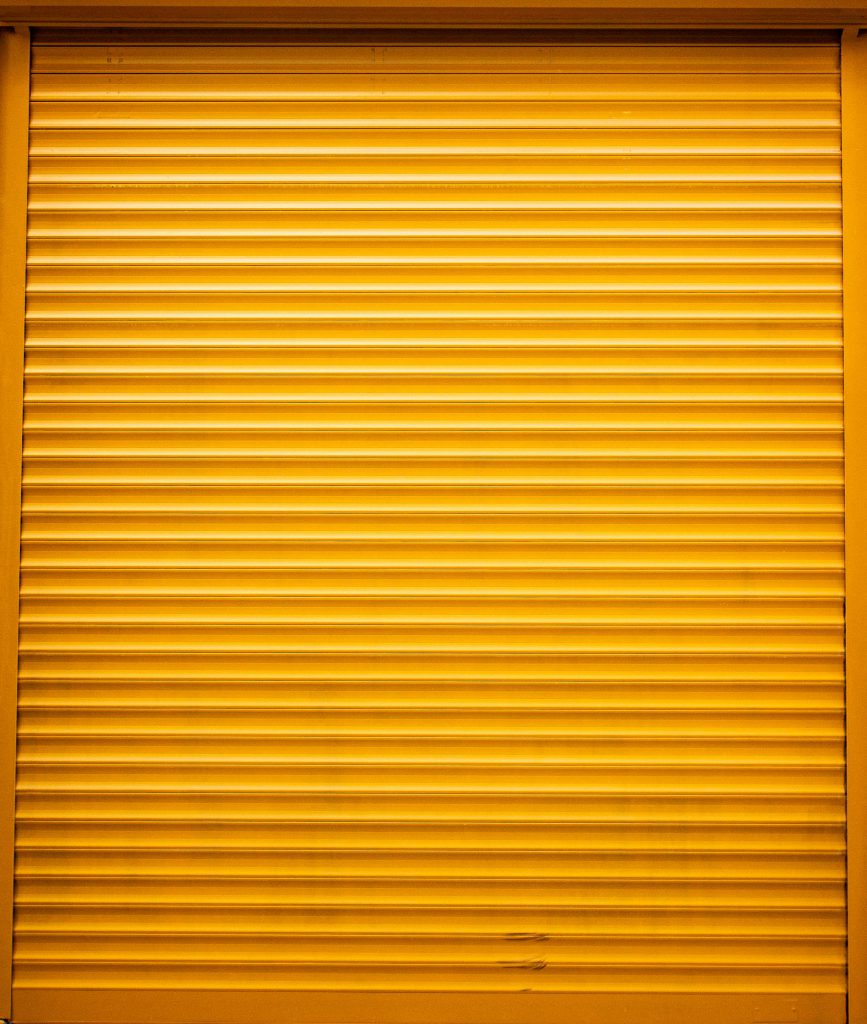 Yellow storage unit door - Contact Rancho San Diego Self Storage today. 